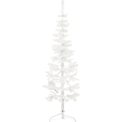 vidaXL Model Awo34151 Wit Slank Half Kerstboom - Kerstboom vidaXL Model Awo34151 Wit Slank Half Kerstboom - Kerstboom