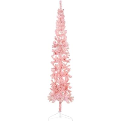 vidaXL Pink Künstlicher Halber Weihnachtsbaum 210 cm - Weihnachtsbaum vidaXL Pink Künstlicher Halber Weihnachtsbaum 210 cm - Weihnachtsbaum