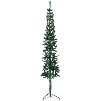 vidaXL Schlanker Halber Weihnachtsbaum - 240 cm vidaXL Schlanker Halber Weihnachtsbaum - 240 cm
