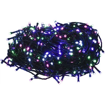 vidaXL Pastell Multicolor 40 m LED Lichterkette mit 8 Effekten vidaXL Pastell Multicolor 40 m LED Lichterkette mit 8 Effekten