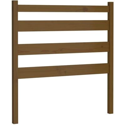 vidaXL Kopfteil Honigbraun 81x4x100 cm Massives Kiefernholz - Kopfteil vidaXL Kopfteil Honigbraun 81x4x100 cm Massives Kiefernholz - Kopfteil