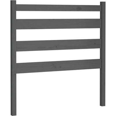 vidaXL Kopfteil Grau - Schlafzimmer Dekor - 96x4x100 cm vidaXL Kopfteil Grau - Schlafzimmer Dekor - 96x4x100 cm