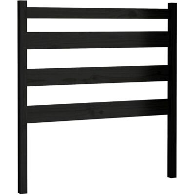 vidaXL Kopfteil 96x4x100 cm Schwarz - Kopfteil vidaXL Kopfteil 96x4x100 cm Schwarz - Kopfteil