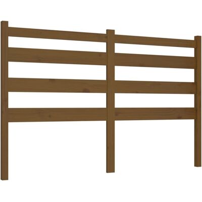 vidaXL Päänahka Hunajainen Ruskea 126x4x100 cm Massiivipuu kuusi - Päänahka vidaXL Päänahka Hunajainen Ruskea 126x4x100 cm Massiivipuu kuusi - Päänahka