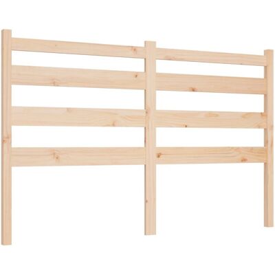 vidaXL Kopfteil 146x4x100 cm massives Kiefernholz Braun - Kopfteil vidaXL Kopfteil 146x4x100 cm massives Kiefernholz Braun - Kopfteil