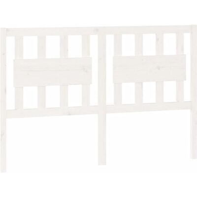vidaXL 818576 Kopfteile - Rustik Weißes Holzbettkopfteil vidaXL 818576 Kopfteile - Rustik Weißes Holzbettkopfteil