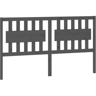 vidaXL Kopfteil Grau 165,5x4x100 cm - Kopfteil vidaXL Kopfteil Grau 165,5x4x100 cm - Kopfteil