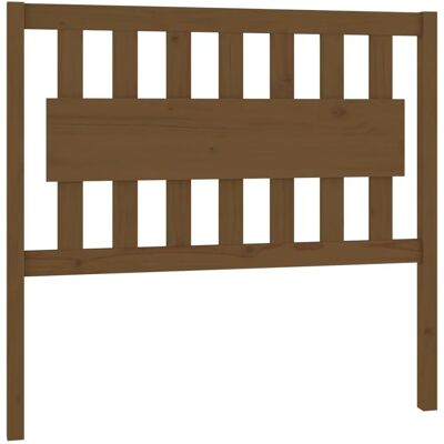 vidaXL Hoofdbord Honingbruin 205.5x4x100 cm Massief dennenhout - Hoofdbord vidaXL Hoofdbord Honingbruin 205.5x4x100 cm Massief dennenhout - Hoofdbord