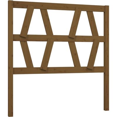 vidaXL Sänggavel Hunaja ruskea - Sänggavel - Ruskea - 126x4x100 cm vidaXL Sänggavel Hunaja ruskea - Sänggavel - Ruskea - 126x4x100 cm