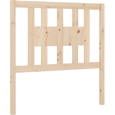 vidaXL Kopfteil 96x4x100 cm aus massivem Kiefernholz Braun - Kopfteil vidaXL Kopfteil 96x4x100 cm aus massivem Kiefernholz Braun - Kopfteil