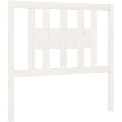 vidaXL 818651 Valkoinen sängynpääty - Sängynpääty, Vuodekehys, Rustiikkinen mäntypuu vidaXL 818651 Valkoinen sängynpääty - Sängynpääty, Vuodekehys, Rustiikkinen mäntypuu