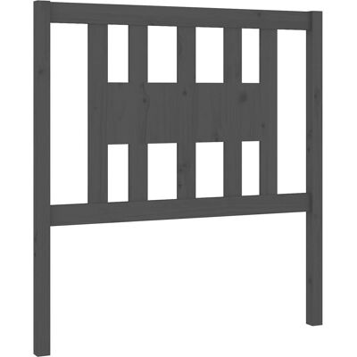 vidaXL 106x4x100 cm Harmaa pääty (sängyn pääty) - Sängyn pääty vidaXL 106x4x100 cm Harmaa pääty (sängyn pääty) - Sängyn pääty
