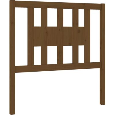 vidaXL Kopfteil Honigbraun 106x4x100 cm Massiv Kiefernholz - Kopfteil vidaXL Kopfteil Honigbraun 106x4x100 cm Massiv Kiefernholz - Kopfteil