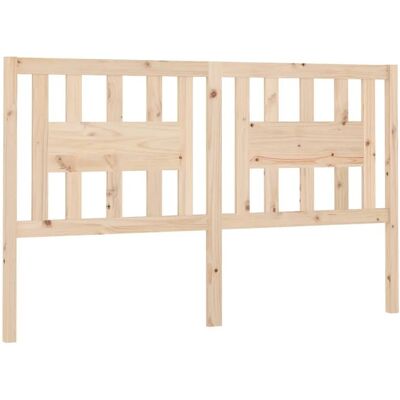 vidaXL Kopfteil 141x4x100 cm Massiv Kiefernholz Braun - Bettkopfteil vidaXL Kopfteil 141x4x100 cm Massiv Kiefernholz Braun - Bettkopfteil