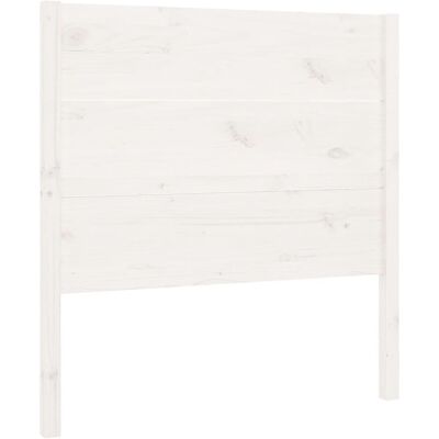 vidaXL Valkoinen pääty 106x4x100 cm - Sängyn pääty vidaXL Valkoinen pääty 106x4x100 cm - Sängyn pääty