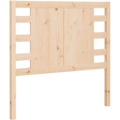 vidaXL Kopfteil 96x4x100 cm massives Kiefern Holz braun - Kopfteil vidaXL Kopfteil 96x4x100 cm massives Kiefern Holz braun - Kopfteil
