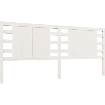 vidaXL Weiß 206x4x100 cm Kopfteil - Kopfteil vidaXL Weiß 206x4x100 cm Kopfteil - Kopfteil