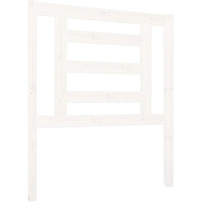 vidaXL Weiße 81x4x100 cm Holz-Kopfteil - Kopfteil fürs Bett vidaXL Weiße 81x4x100 cm Holz-Kopfteil - Kopfteil fürs Bett
