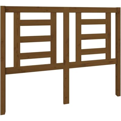 vidaXL Kopfteil Honigbraun 126x4x100 cm Massives Kiefernholz - Kopfteil vidaXL Kopfteil Honigbraun 126x4x100 cm Massives Kiefernholz - Kopfteil