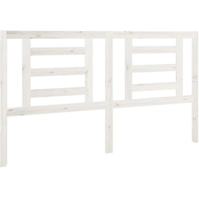 vidaXL Witte 166x4x100 cm Hoofdbord - Hoofdbord voor Bed vidaXL Witte 166x4x100 cm Hoofdbord - Hoofdbord voor Bed