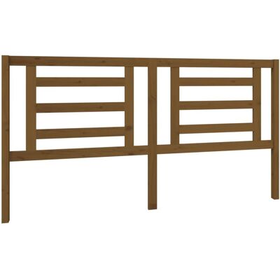 vidaXL Hunajainen ruskea sängynpääty 186x4x100 cm Massiivipuuta - Sängynpääty vidaXL Hunajainen ruskea sängynpääty 186x4x100 cm Massiivipuuta - Sängynpääty