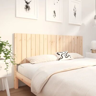 vidaXL Kopfteil 185,5x4x100 cm Massives Kiefernholz - Kopfteil vidaXL Kopfteil 185,5x4x100 cm Massives Kiefernholz - Kopfteil