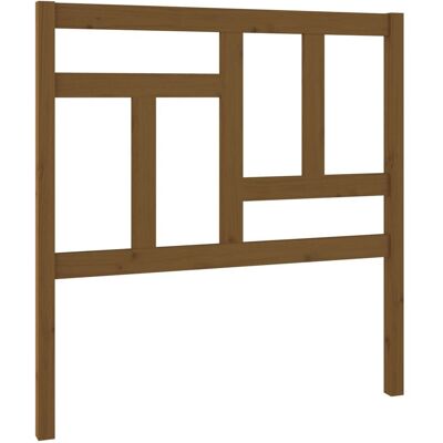 vidaXL Honigbraun 80.5x4x100 cm Massives Kiefernholz Kopfteil - Kopfteil vidaXL Honigbraun 80.5x4x100 cm Massives Kiefernholz Kopfteil - Kopfteil