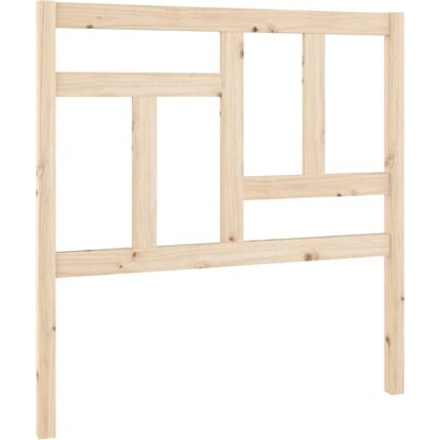vidaXL Kopfteil 95.5x4x100 cm Massives Kiefernholz Braun - Kopfteil vidaXL Kopfteil 95.5x4x100 cm Massives Kiefernholz Braun - Kopfteil