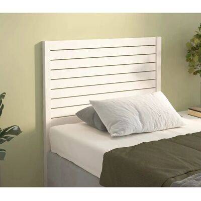 vidaXL Kopfteil Weiß 96x4x100 cm Massives Kiefernholz - Kopfteil vidaXL Kopfteil Weiß 96x4x100 cm Massives Kiefernholz - Kopfteil