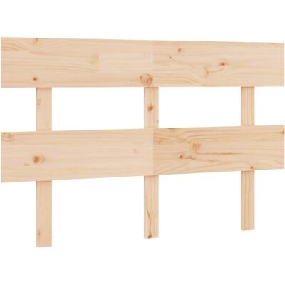 vidaXL Kopfteile - 124x3x81 cm - Massives Kiefernholz - Braun vidaXL Kopfteile - 124x3x81 cm - Massives Kiefernholz - Braun