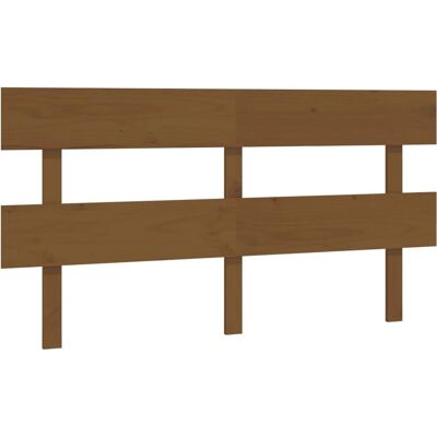 vidaXL Sänggavel hunaja ruskea - Sänggavel, 154x3x81 cm, Massiivipuu mänty vidaXL Sänggavel hunaja ruskea - Sänggavel, 154x3x81 cm, Massiivipuu mänty