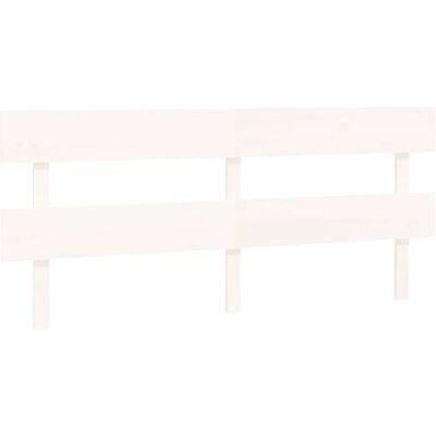 vidaXL sänggavel valkoinen 184x3x81 cm Massiivinen mäntypuu - Sänggavel vidaXL sänggavel valkoinen 184x3x81 cm Massiivinen mäntypuu - Sänggavel