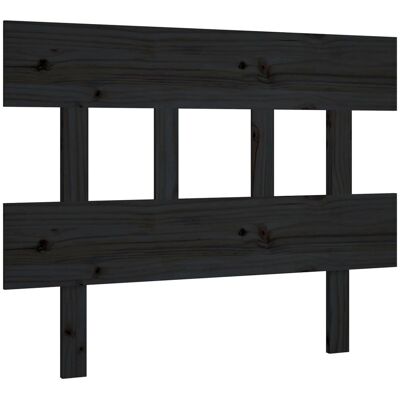 vidaXL Sängynpääty 819109 - Sängynpääty, Musta, Rustiikkinen Viehätys vidaXL Sängynpääty 819109 - Sängynpääty, Musta, Rustiikkinen Viehätys
