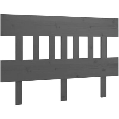 vidaXL Päänuora Harmaa 183,5x3x81 cm Massiivinen mäntypuu - Päänuora, Sänky, Makuuhuoneen sisustus vidaXL Päänuora Harmaa 183,5x3x81 cm Massiivinen mäntypuu - Päänuora, Sänky, Makuuhuoneen sisustus