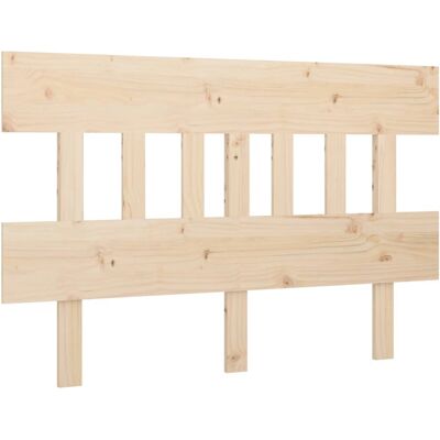 vidaXL Kopfteil 203.5x3x81 cm aus massivem Kiefernholz Braun - Kopfteil vidaXL Kopfteil 203.5x3x81 cm aus massivem Kiefernholz Braun - Kopfteil