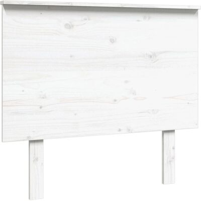vidaXL Kopfteil Weiß 94x6x82.5 cm Massiv Kiefernholz - Kopfteil vidaXL Kopfteil Weiß 94x6x82.5 cm Massiv Kiefernholz - Kopfteil