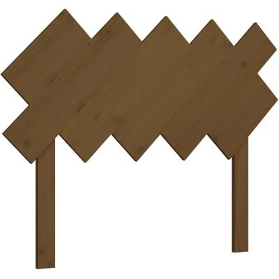 vidaXL Kopfteil Honig Braun 104x3x80.5 cm Massives Kiefernholz Kopfteil - Kopfteil vidaXL Kopfteil Honig Braun 104x3x80.5 cm Massives Kiefernholz Kopfteil - Kopfteil
