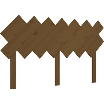 vidaXL Honigbraun Kopfteil 151.5x3x81 cm Massives Kiefernholz - Kopfteil vidaXL Honigbraun Kopfteil 151.5x3x81 cm Massives Kiefernholz - Kopfteil