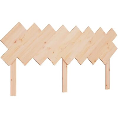 vidaXL Kopfteil 159.5x3x80.5 cm massives Kiefernholz Braun - Kopfteil vidaXL Kopfteil 159.5x3x80.5 cm massives Kiefernholz Braun - Kopfteil