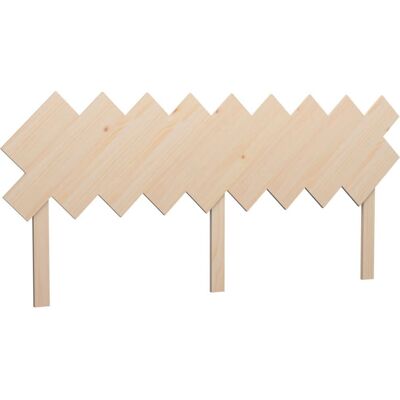vidaXL sänggavel 178x3x80.5 cm massiivinen mäntypuu ruskea - Sänggavel vidaXL sänggavel 178x3x80.5 cm massiivinen mäntypuu ruskea - Sänggavel