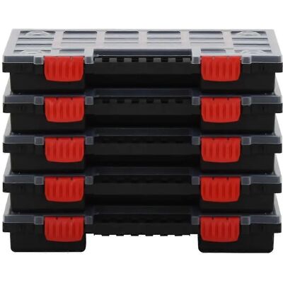 vidaXL Sortimentsboxen 5 stk - Garageaufbewahrung vidaXL Sortimentsboxen 5 stk - Garageaufbewahrung