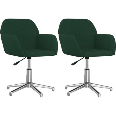 VIDAXL Grüne Drehstuhl - Esszimmerstuhl VIDAXL Grüne Drehstuhl - Esszimmerstuhl