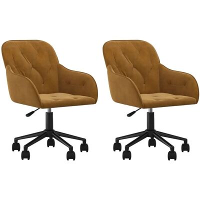 VidaXL Modell 3103429 - Braune Drehbare Esszimmerstuhl VidaXL Modell 3103429 - Braune Drehbare Esszimmerstuhl