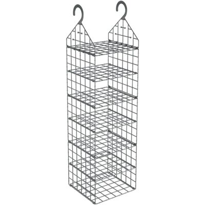 vidaXL Hängender Kleiderschrank-Organizer mit 7 Regalen - Kleiderschrank Aufbewahrung vidaXL Hängender Kleiderschrank-Organizer mit 7 Regalen - Kleiderschrank Aufbewahrung