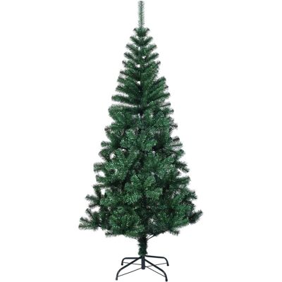 vidaXL Grüner Irideszenter Christbaum 120cm PVC vidaXL Grüner Irideszenter Christbaum 120cm PVC