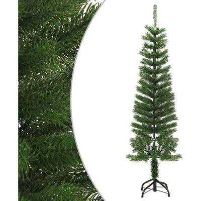 vidaXL Schlanker Künstlicher Weihnachtsbaum - 150 cm PE vidaXL Schlanker Künstlicher Weihnachtsbaum - 150 cm PE