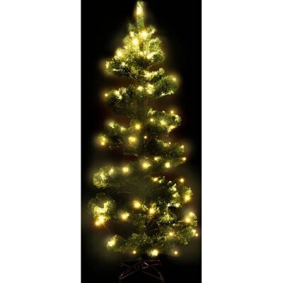 vidaXL Spiral-Weihnachtsbaum mit LEDs - Weihnachtsbaum vidaXL Spiral-Weihnachtsbaum mit LEDs - Weihnachtsbaum