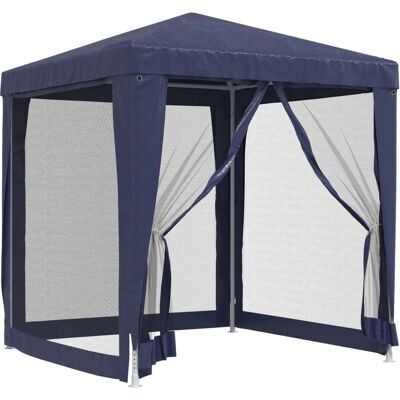 vidaXL Niebieska 2x2 m siatkowa strona namiot - Namiot imprezowy vidaXL Niebieska 2x2 m siatkowa strona namiot - Namiot imprezowy