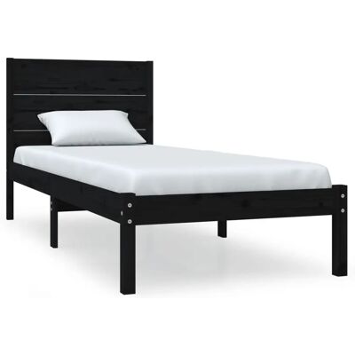 vidaXL Massiivipuun mäntylauta - 200x200 cm - Musta vidaXL Massiivipuun mäntylauta - 200x200 cm - Musta