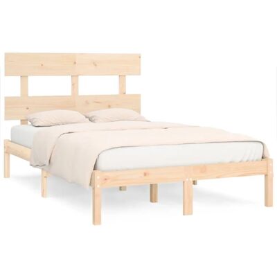 VidaXL 3104678 Houten Bedframe - King Size Bruin VidaXL 3104678 Houten Bedframe - King Size Bruin